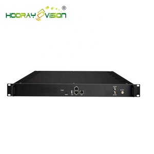 16in1 DVB-T2 DVB-S2 DVB-S2 to DVB-C QAM <strong>Modulator</strong> for Digital TV Headend System Broadcasting - Product Image 1