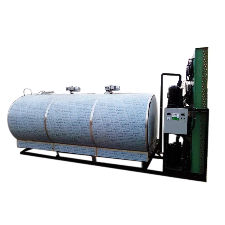 sanitary milk cooling tank used on milking processing line