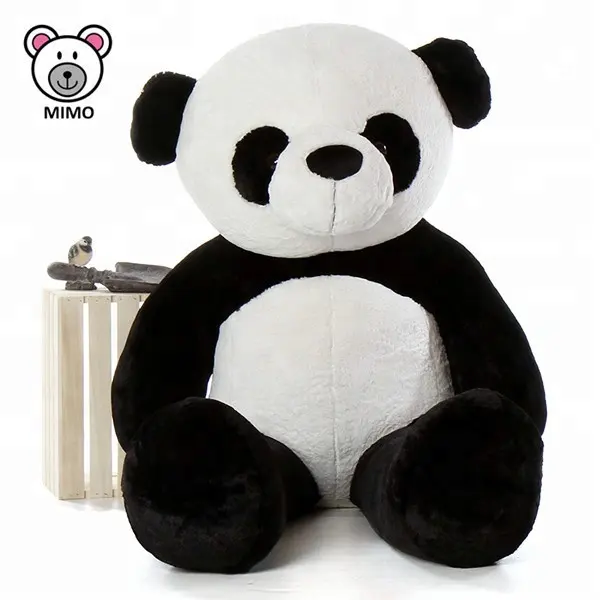 300 cm Grasso Enorme Big Size Panda Teddy Bear Giocattolo Della Peluche Per I Bambini MOQ BASSO Del Fumetto Sveglio Nuovo Animale di Pezza peluche Panda Gigante Peluche