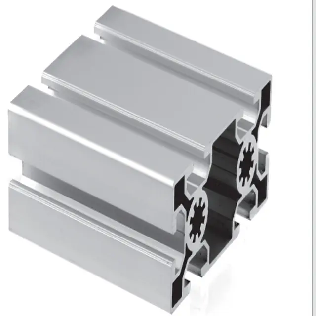 유럽 표준 슬롯 알루마이트 알루미늄 압출 프로파일 T 슬롯 Led 압출 알루미늄 프로파일 50100