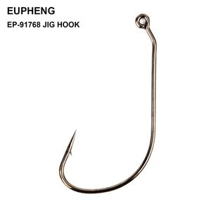 Eupheng EP-91768 פרימיום מרפרף לנענע דיג ווי 28 תואר פרו בחירה גבוהה פחמן פלדת דיג וו תיל שחור 1/0 #-6/0 #