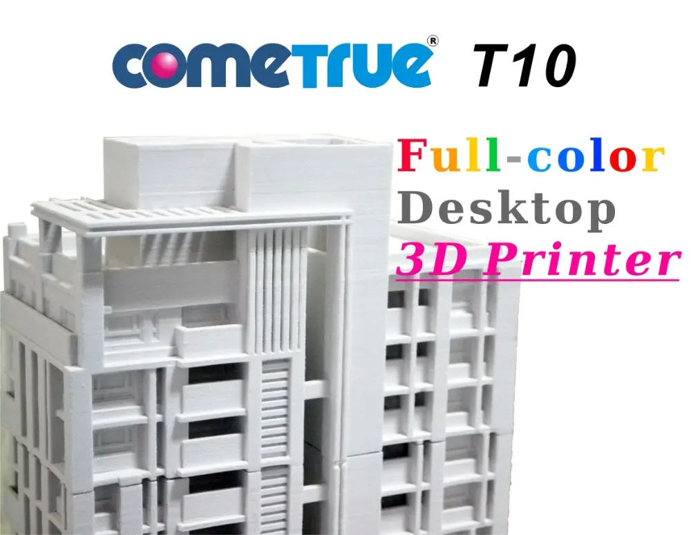 ComeTrue 3D Full Color 3D Impressora para os modelos de arquitetura
