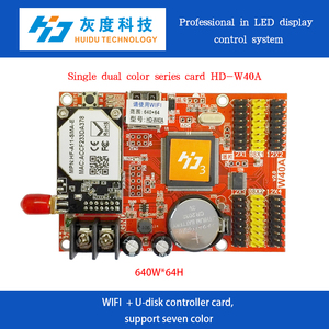 HD-W62 LED wifi senza fili di controllo digitale scrolling led scheda di controllo del pannello - Product Image 1