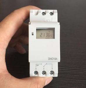 DHC15 Wöchentliche Programmierbare Digitale Elektronische Timer AHC15T 50Hz 24 Stunde Digitale Zeit Schalter Din-schiene Zeitschaltuhr