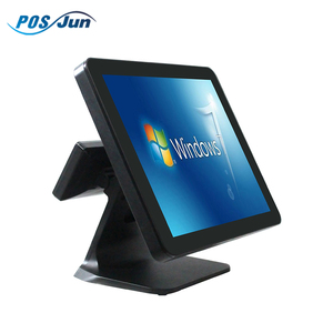 <strong>Multi</strong>-<strong>function</strong> <strong>Pos</strong> 15 Inch All in One <strong>Pos</strong> Terminal With Card Reader Dual Screen Touch Point of Sale System - Product Image 2