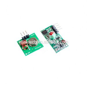 Modulo ricevitore Wireless RF e scheda modulo trasmettitore Super rigenerazione 315 \/433MHZ DC5V (ASK \/OOK) 1 paia = 2 pz supporto BOM - Product Image 4
