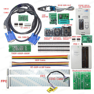 RT809FプログラマーすべてのアダプターICクリップマザーボードLCDリーダーPEB-1 EDID ISP-DuPont-Heade with Wholesales Price - Product Image 1