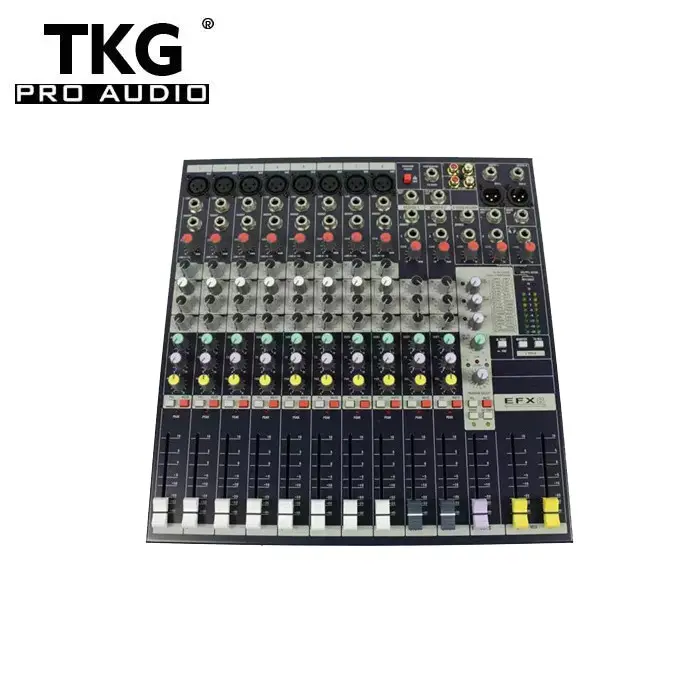 TKG EFX8 Enping mélangeur de son professionnel multi-usages console de mixage 8 canaux