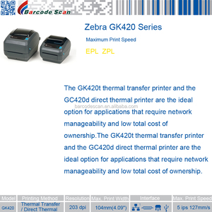 GK420プリンターシリーズは、基本的なデスクトッププリンターで完璧な価値を提供します - Product Image 3