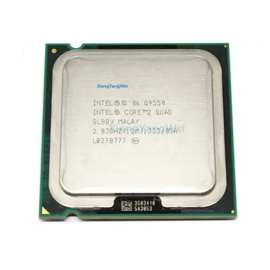 Orijinal çekirdek 2 Quad qprocessor işlemci 2.83GHz 12MB L2 önbellek FSB 1333 masaüstü LGA 775 CPU