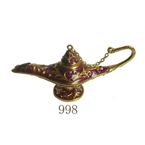 Уникальный дизайн, модная металлическая шкатулка для ювелирных изделий, оптовая продажа, Лидер продаж, шкатулка <span class=keywords><strong>Aladdin</strong></span> в виде лампы - Product Image 2
