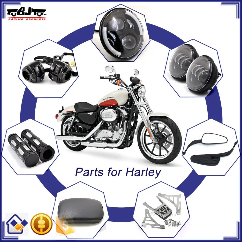 Pièces de rechange de moto, accessoires, pour vélos Harley Davidson
