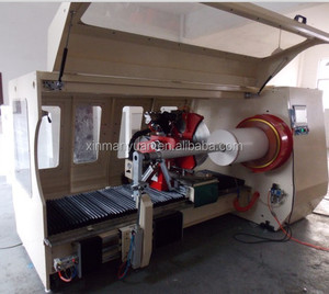 Huge Type Automatic Roll Slitter or <strong>Cutter</strong> for Textiles, Nonwoven, Fiberglass Fabric Rolls. Tapes &amp; Ribbons. - Product Image 2