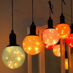 Küre dekoratif LED sıcak peri pamuk topu ışık - Product Image 4