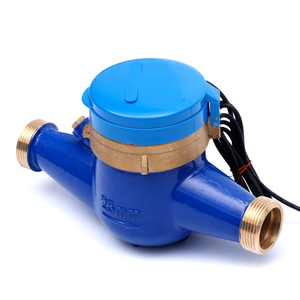 Medidor de flujo de agua de latón con control remoto, dispositivo de lectura en frío de dial seco con chorro múltiple, salida de pulso, Malasia - Product Image 4