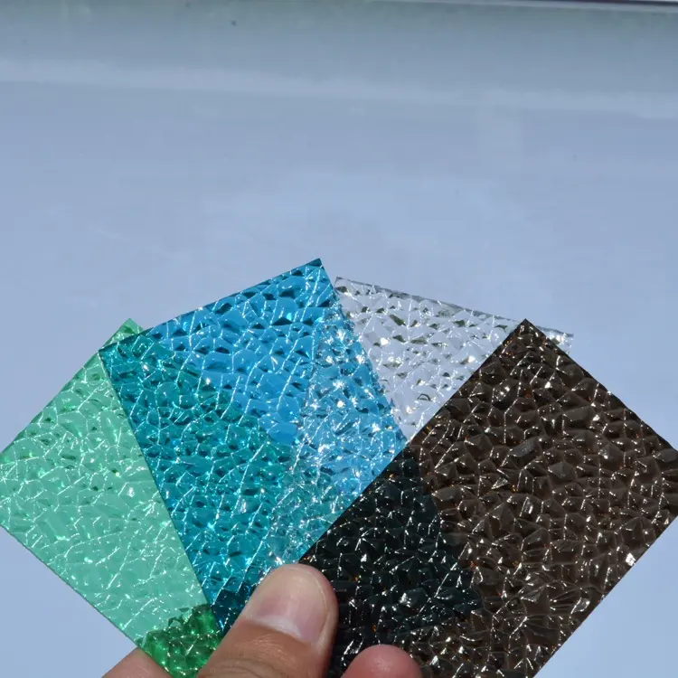 3MM De Feuille de Relief de Polycarbonate Fabricants