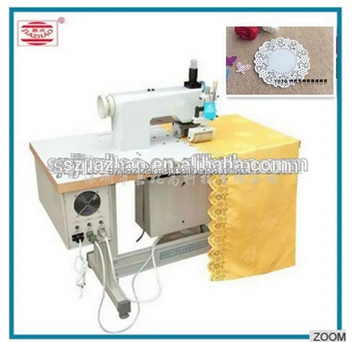 ultrasonic lace sewing machine Ultrasonic sewing machine decorative leather tablecloth crochet lace making machine