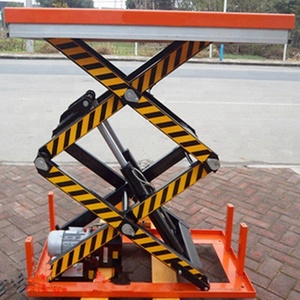 Estacionarias de elevación de tijera ascensor fijo de elevador de interior al aire libre de la plataforma de elevación - Product Image 3