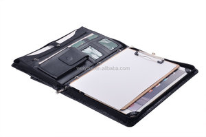 Danh Mục Đầu Tư Họa Tiết Cá Sấu Chuyên Nghiệp Với Bìa Gập 3 Vòng Với Bìa Kẹp Kích Thước Chữ Cho iPad Pro 12.9 Inch Có Khóa Kéo - Product Image 3