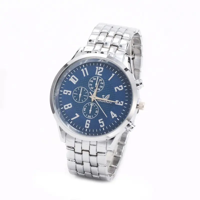 China wholesale cheap fashion automatic 22k alloy watch