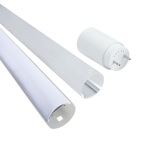 PC kapağı <span class=keywords><strong>Led</strong></span> tüp ışık parçaları T8 ekstrüzyon muhafazası