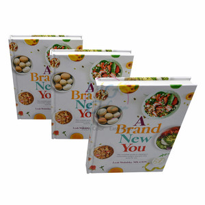 <span class=keywords><strong>Cookbook</strong></span> de encadernação perfeita Impressão Offset Capa Dura em Papel Revestido De Papelão Kraft Offset na China