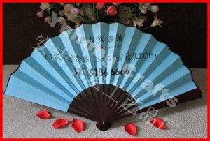 热销中国真丝面料手摇扇子 - Product Image 2