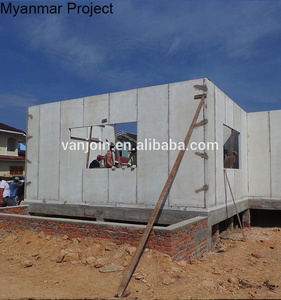 High rise Costruzione Esterno Rivestimento Della Parete EPS Pannello a Sandwich di Cemento