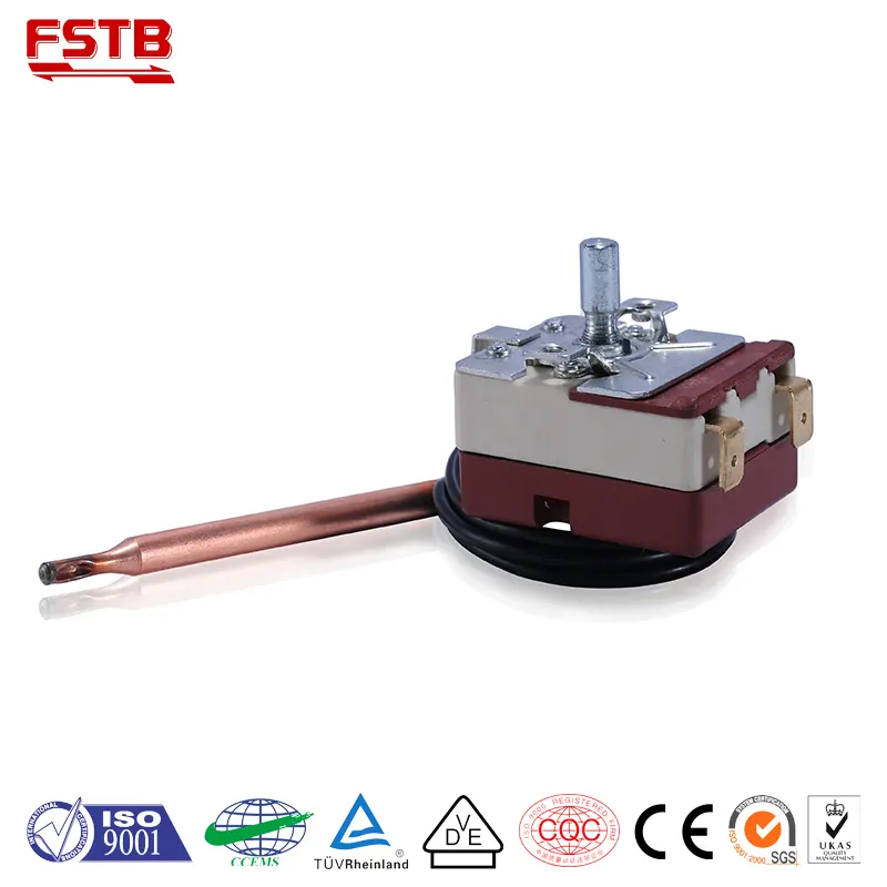 FSTB üretim WYG serisi kılcal termostat (sıvı genişleme termostatı) buzdolabı için