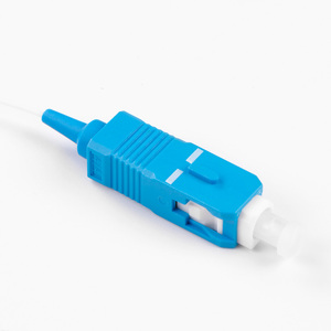 1.5M SC UPCファイバーピグテールシングルSM9/125シンプレックス光ファイバーコード、ファイバーパッチコードジャンパーPVCジャケット