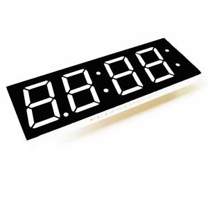1.2 pollici 4 cifre 7 Segmenti LED Display Dell'orologio