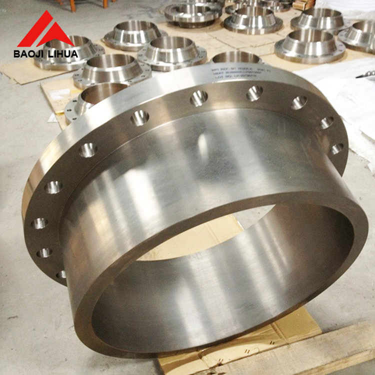Gr1 Gr2 Gr5 Gr7 Gr12 Titanium PL Flange For Industrial Pipe Connection 10