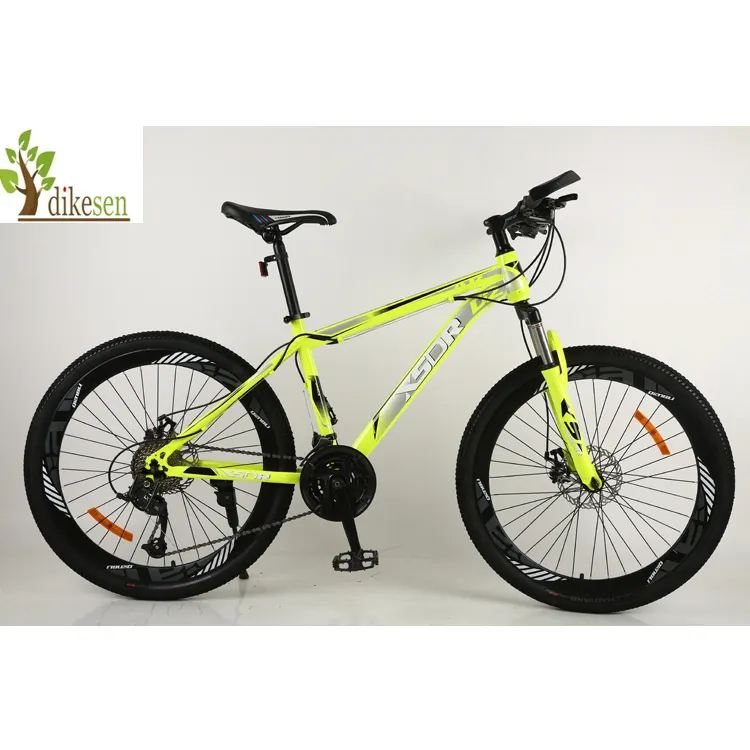 DIKESEN HongZe jaune vif couleur parlée VTT Offre Spéciale personnalisé de bonne qualité 26 "vtt vtt VÉLO gros vélo de neige