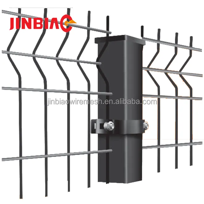 הטלקום BV מוסמך אבטחה חוט רשת גדר סייף, סבכת & שערים פלדת חוט מתכת טיפול בחום לחץ טיפול עץ סוג