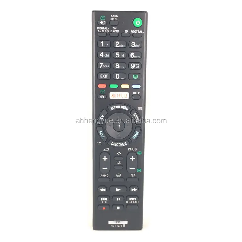 Códigos universales de control remoto para tv sony, RM-L1275, televisor LED
