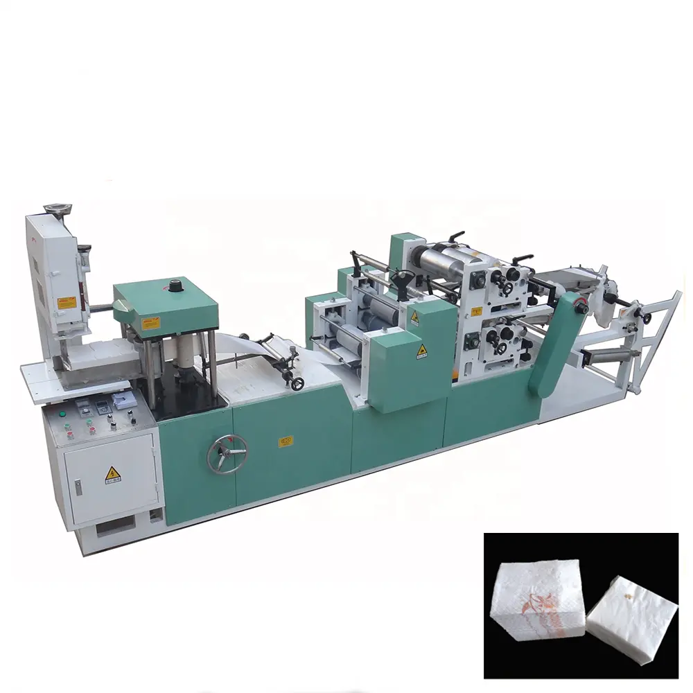 Equipment for the production of paper napkins making machine price