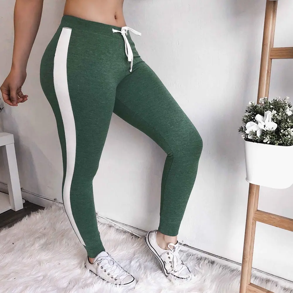 Macheda-pantalon de Yoga à rayures pour femmes, tendance, Slim Fit, pantalon de course, d'entraînement, de Fitness, d'extérieur, nouvelle collection 2019