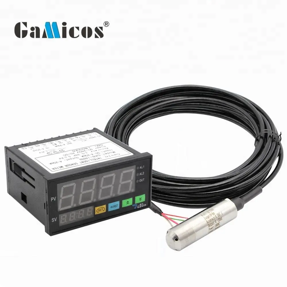 GPY118 Yüksek düşük alarm otomatik dijital kontrolör su seviyesi sensörü pompalama röle