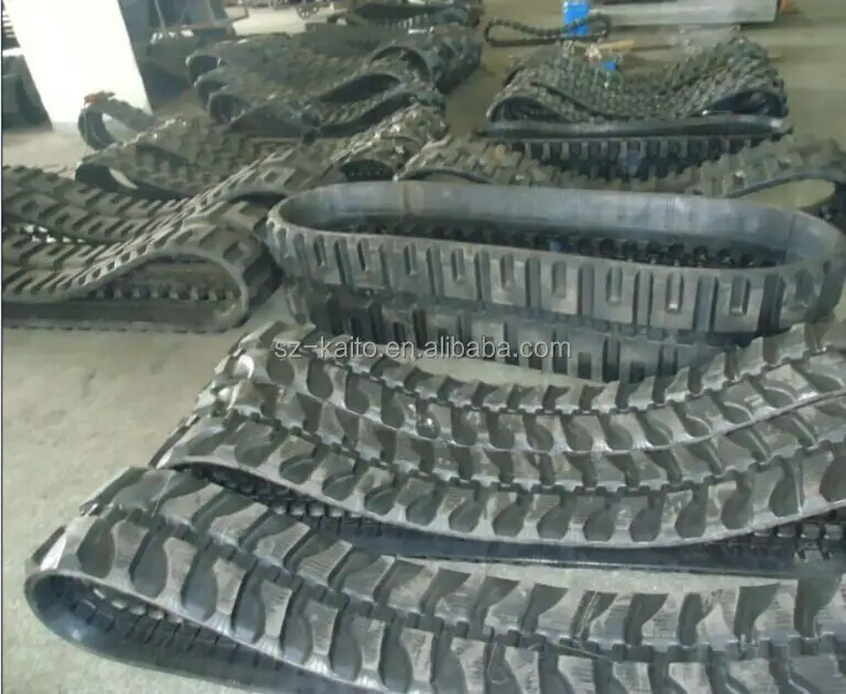 excavator steel and rubber track /track shoe /track pad