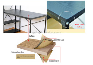 Wooden Office <strong>Computer</strong> Desk with Bookshelf Design Easy <strong>Assembly</strong> <strong>Computer</strong> Table Gaming Desk Furniture(DX-432H1) - Product Image 5