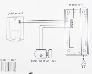 Intercomunicador con cable de 2 vías para puerta de audio con función de desbloqueo - Product Image 5