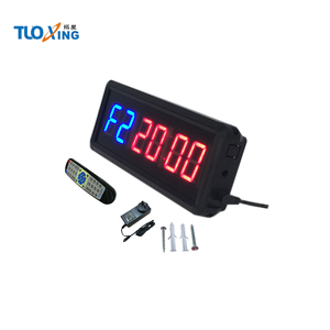 1.5 Inch 6 Digit <strong>Remote</strong> <strong>Control</strong> Gym Led Interval <strong>Timer</strong>