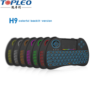 Mini teclado bt ROHS H9 de 2,4 GHz, teclado inteligente con número múltiple y panel táctil - Product Image 4