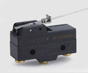 כוח נמוך Z סדרת מתג spdt מיקרו נירוסטה בסיסי מתג עם ידית ציר ip40 הידית/ - Product Image 1