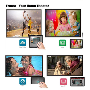 A2W EZCast Dongle kablosuz TV çubuk mini PC WiFi tabela ekranlar 2K Airplay DLNA Miracas - Product Image 4