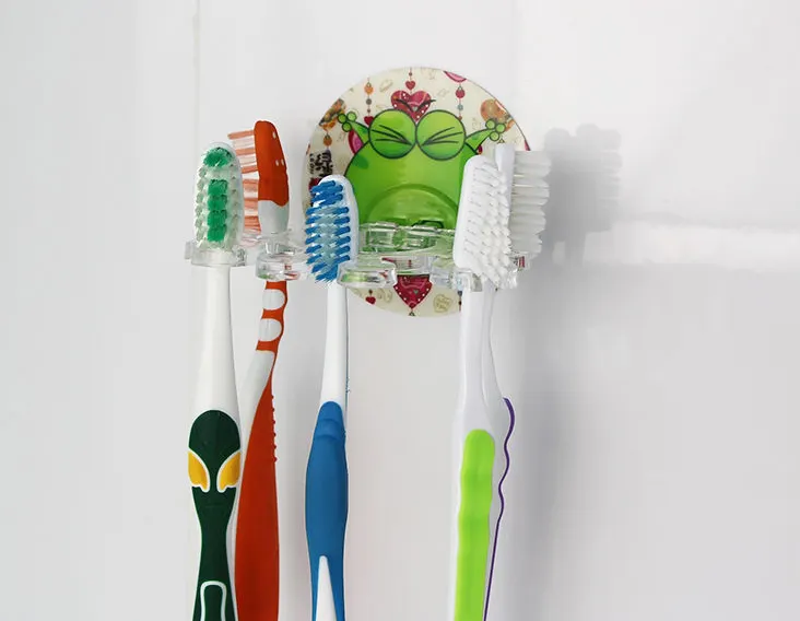 Juegos de baño de china, productos únicos, acrílico, soporte para cepillo de dientes de viaje para niños