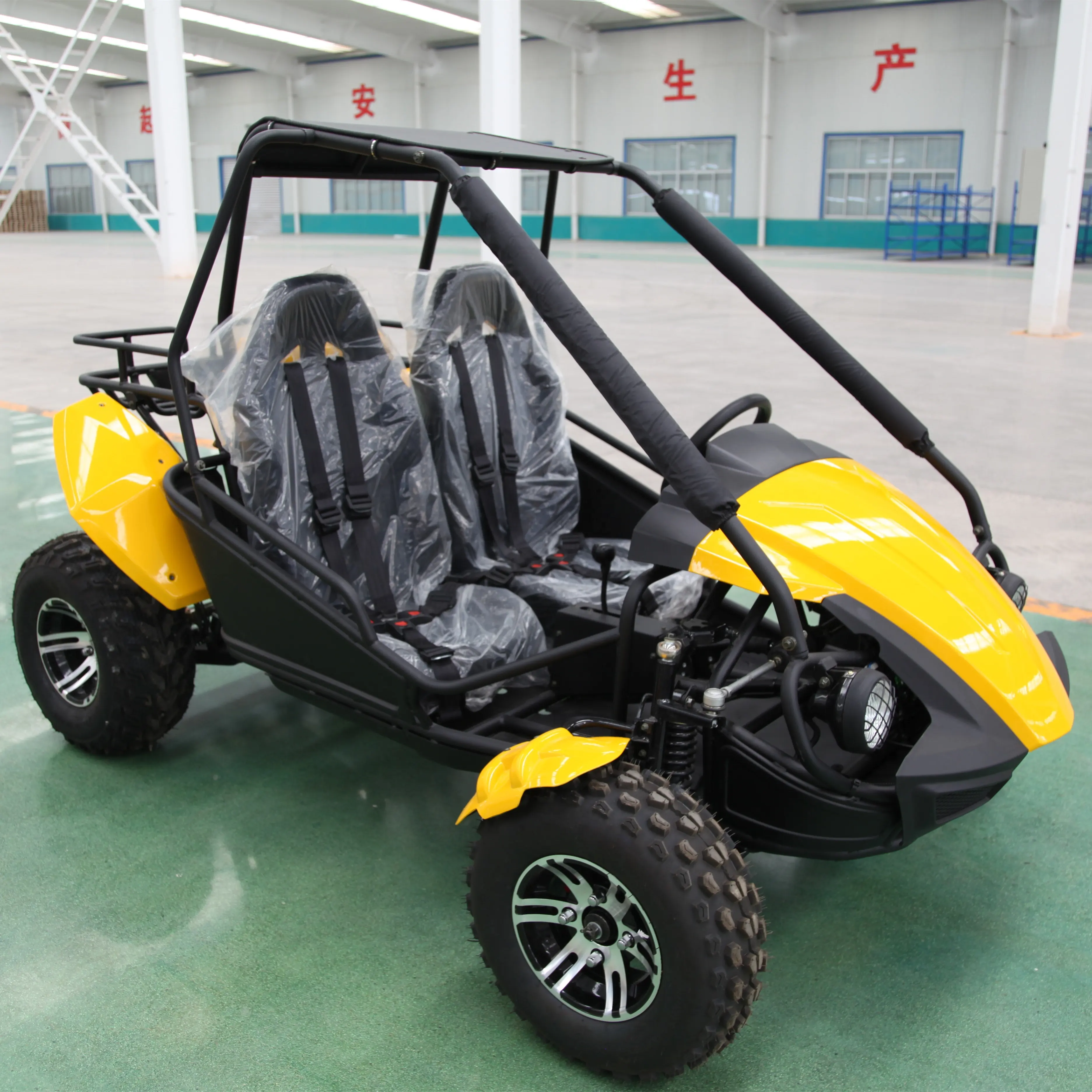 2019 potente 2 plazas 250cc 4x2 road buggy