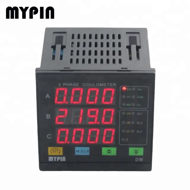 MYPIN 3 phase RS485 M-bus current voltage frequency meter(DW9-3NN4AV600AA5)