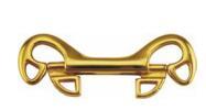 Soild Brass Swivel <span class=keywords><strong>C</strong></span>字型アイスナップフックスプリングスナップフック