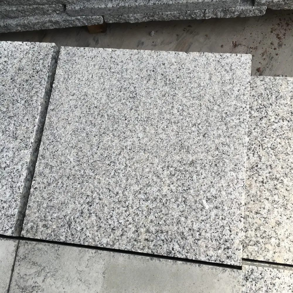 Carreaux de sol intérieurs en granit poli en pierre naturelle de haute qualité Chine G602 pour salon